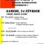 À gauche, quelles alternatives économiques ? - février 2007